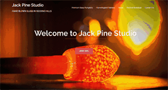 Desktop Screenshot of jackpinestudio.com